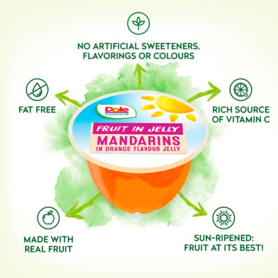 Mandarin in Orange Flavour Jelly 4 x 123g (492g) thumbnail 4
