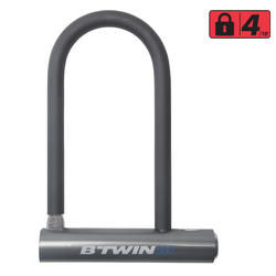 Mini Bike D Lock - Grey