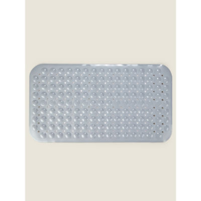 Grey PVC Bath Mat