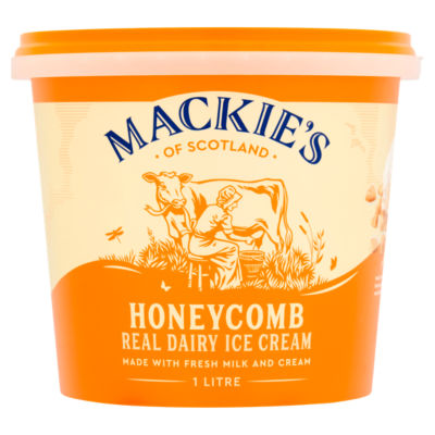 Honeycomb Real Dairy Ice Cream 1 Litre