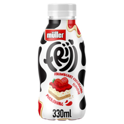 Müller Frijj Strawberry Cheesecake Flavour Milkshake 330ml thumbnail 2