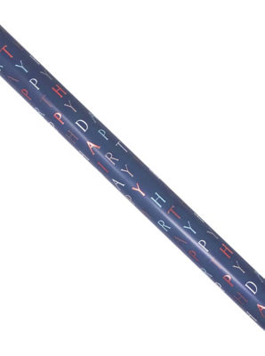 Navy Text Rollwrap thumbnail 2