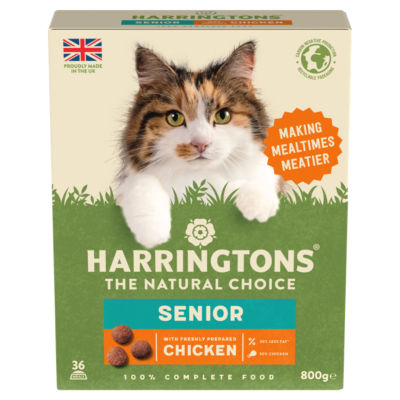 Senior Dry Cat Food Chicken 800g thumbnail 2