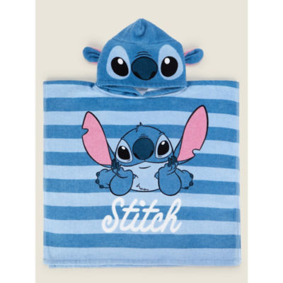 Stitch Print Cotton Poncho thumbnail 2