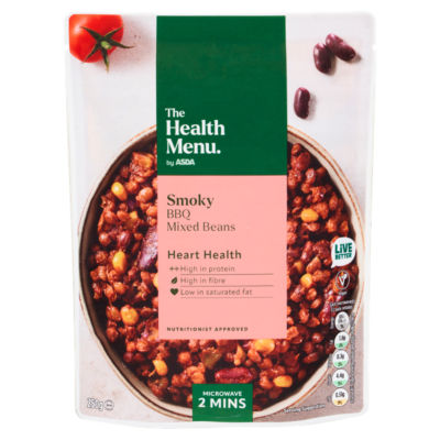The Health Menu Smoky BBQ Mixed Beans 250g thumbnail 2