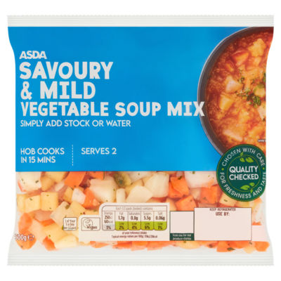 Savoury & Mild Vegetable Soup Mix 500g thumbnail 2
