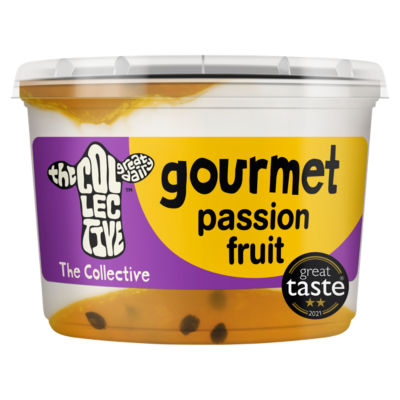 Gourmet Zingy Passion Fruit British Live Yoghurt 425g thumbnail 2