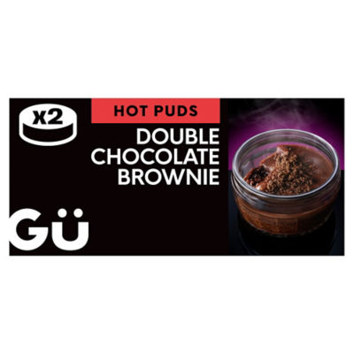 Gu Double Chocolate Brownie Dessert 2X79g