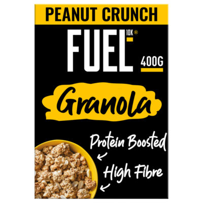 Peanut Crunch Protein Granola Breakfast Cereal 400g thumbnail 2