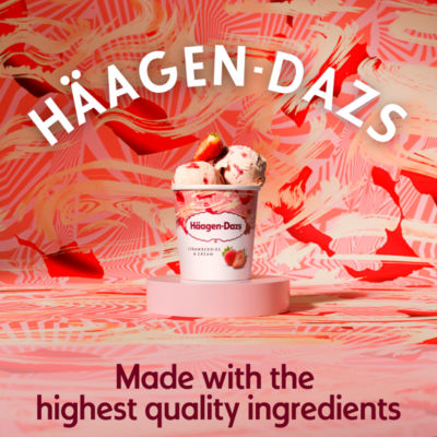 Strawberries & Cream Ice Cream 400g thumbnail 3