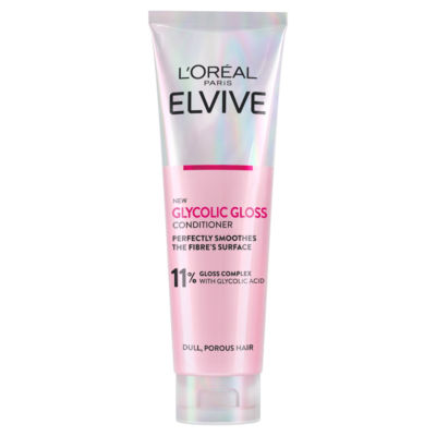 L'Oreal Paris Elvive Glycolic Gloss Conditioner, With Glycolic Acid, Ideal for Dull Hair, 150ml thumbnail 2