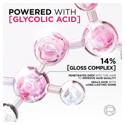 L'Oreal Paris Elvive Glycolic Gloss Leave-In Serum, With Glycolic Acid, Ideal for Dull Hair, 150ml thumbnail 4