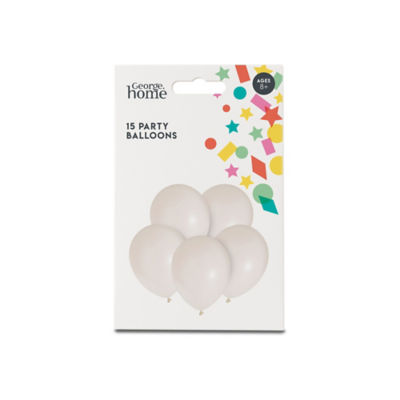 White Party Balloons thumbnail 2