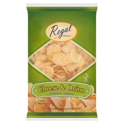 Cheese & Onion Potato Crisps 300g thumbnail 2