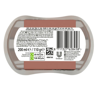 Mini Indulgence Chocolate Cookie Ice Cream Dessert&nbsp;200 ml thumbnail 3