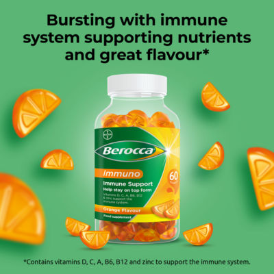 Immuno Orange Flavour 60Gummies thumbnail 3
