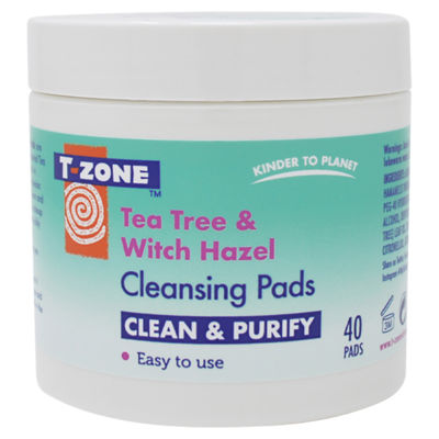40 Tea Tree & Witch Hazel Cleaning Pads thumbnail 2