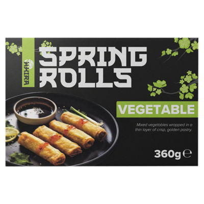 Vegetable Spring Rolls 360g