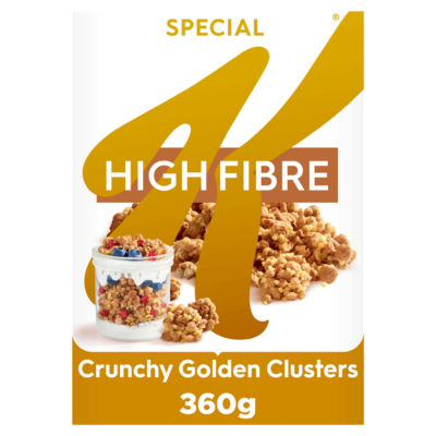 Special K Crunchy Golden Clusters Breakfast Cereal 360g thumbnail 2