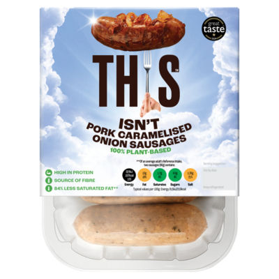 This Isn't Pork Plant-Based Onion Sausages 270G