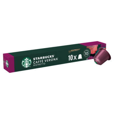 Caffè VERONA by NESPRESSO, Dark Roast Coffee, 55g box of 10 thumbnail 2