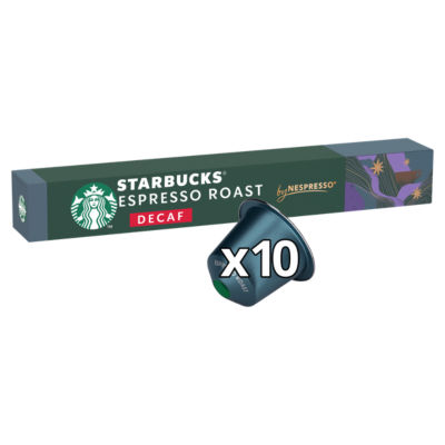 ® by Nespresso® Decaf Dark Espresso Roast Coffee Pods  X10 thumbnail 2