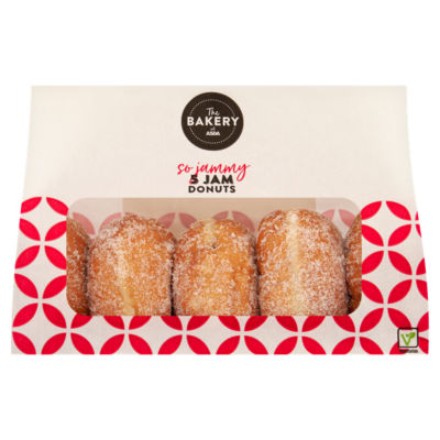 The BAKERY at ASDA 5 Jam Donuts