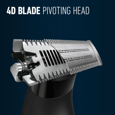 King C.  Style Master Beard Trimmer, 1 4D Blade And 3 Interchangeable Combs thumbnail 4