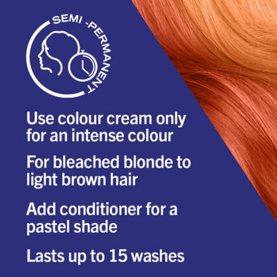 LIVE Ultra Brights Vibrant Orange Semi-permanent Hair Dye 085 thumbnail 4