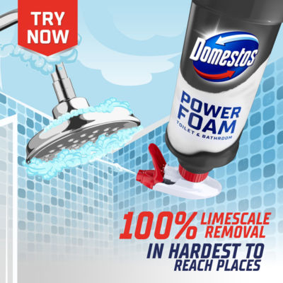 Power Foam Limescale Remover Toilet & Bathroom Cleaner Spray 450 ml thumbnail 3