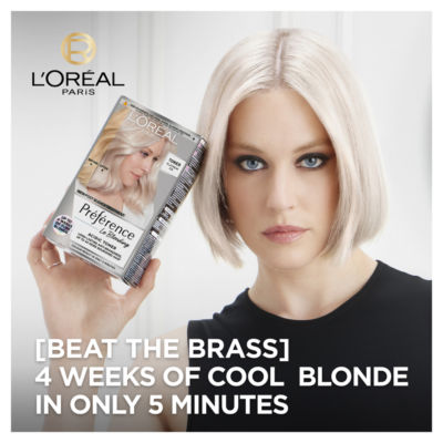 Preference Le Blonding Acidic Toner Platinum Ice: Anti-brassiness post-bleach treatment. thumbnail 3