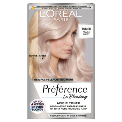Preference Le Blonding Acidic Toner Pearly Boost: Post-bleach treatment for anti-brassiness. thumbnail 2