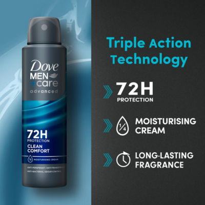 Advanced Clean Comfort Anti-Perspirant Aerosol 150 ml thumbnail 3