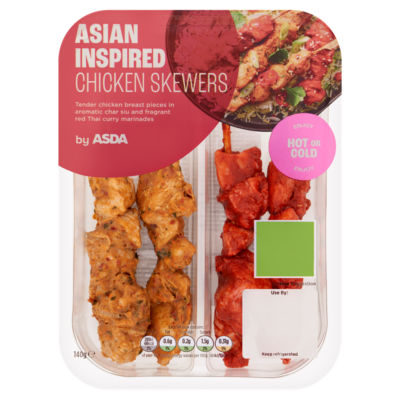 Asian Inspired Chicken Skewers 140g thumbnail 2