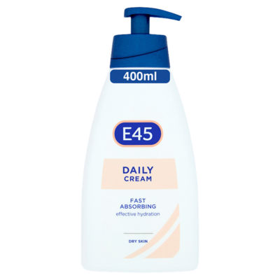 E45 Daily Moisturiser Cream for Dry & Sensitive Skin