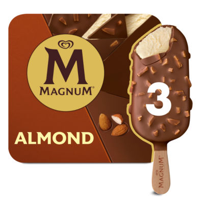 Almond Ice Cream Sticks 3x 100 ml thumbnail 2