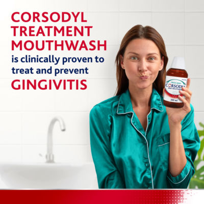 Medicated Antibacterial Mouthwash Fresh Mint, 300ml thumbnail 4