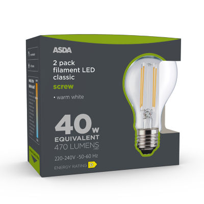 Fil Ashape 470L Gl Cle E27 25H 27K Non 2P