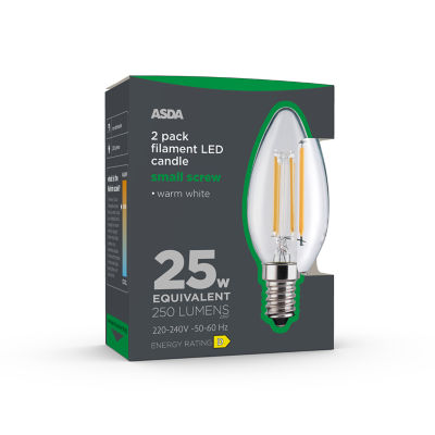 Candle 25W Small Screw Lightbulb