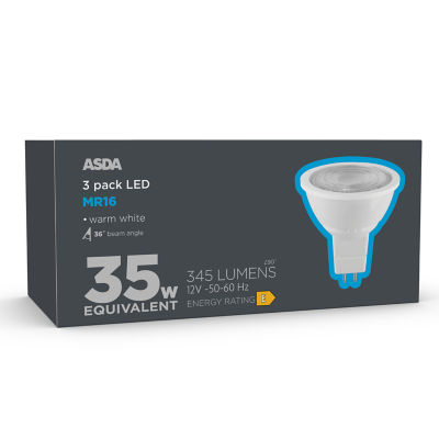 Led Mr16 345L Wh 25H 30K Non 3P thumbnail 2