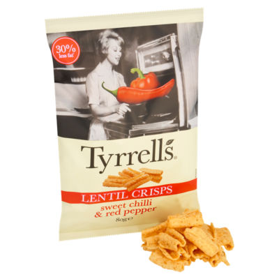 Lentil Sharing Crisps Sweet Chilli & Red Pepper 80g thumbnail 3