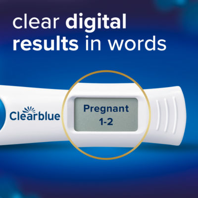 Pregnancy Test Digital with Weeks Indicator, 1 Test thumbnail 3
