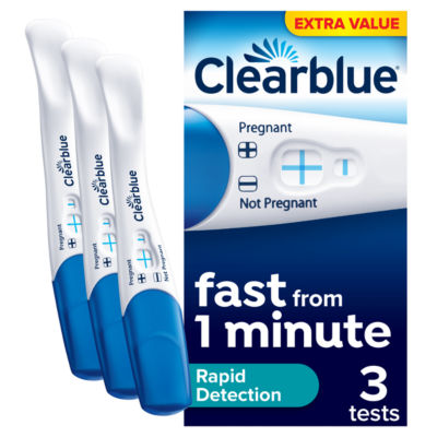 Rapid Detection Pregnancy Test, 3 Tests thumbnail 2