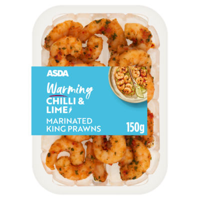 Warming Chilli & Lime Marinated King Prawns 150g thumbnail 2