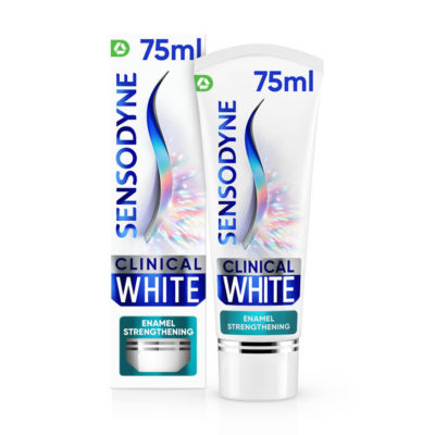 Clinical White Enamel Strengthening Whitening Toothpaste, 75ml