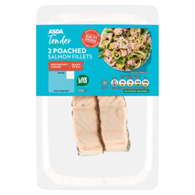 Tender 2 Poached Salmon Fillets 180g thumbnail 2