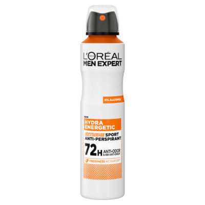 L'Oréal Men Expert  Hydra Energetic Extreme Sport 72H Anti-Perspirant Deodorant 250ml