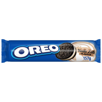 OREO Vanilla Latte Flavour Sandwich Biscuits 157g thumbnail 2