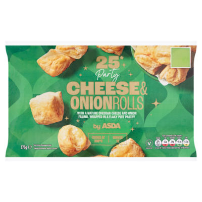 25 Party Cheese & Onionrolls 375g thumbnail 2