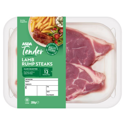 Tender Thin Cut Lamb Rump Steaks 200g thumbnail 2